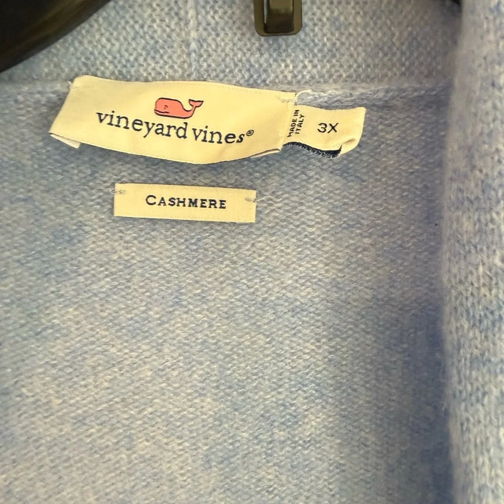 Vineyard Vines Soft Blue Women's Cardigan - Picture 2 of 4